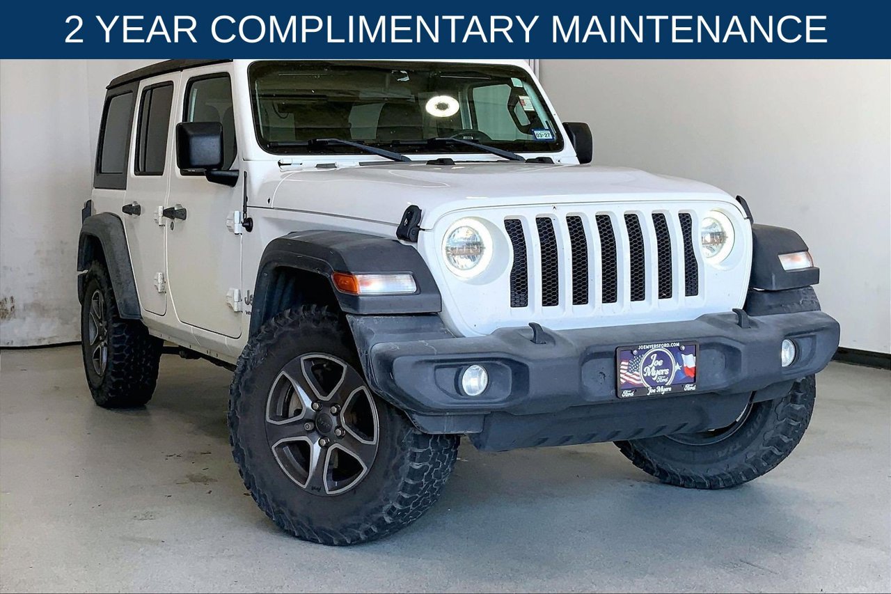 Used 2018 Jeep Wrangler Unlimited Sport S AWD/4WD image 1