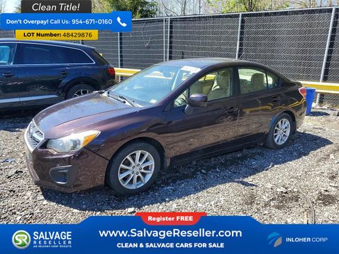 Used 2012 Subaru Impreza 2.0i Premium w/ All-Weather Pkg image 1