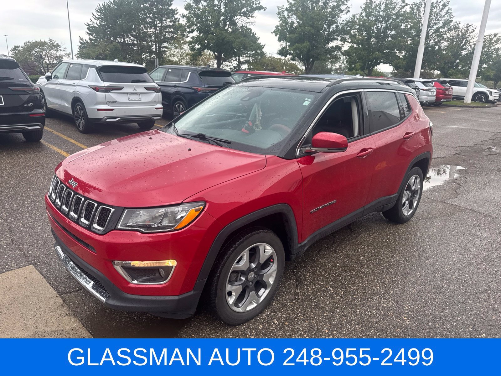 Used 2021 Jeep Compass Limited w/ Sun and Sound Group AWD/4WD image 1