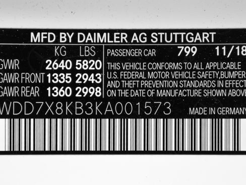 Used 2019 Mercedes-Benz AMG GT 63 S w/ Driver Assistance Package image 78