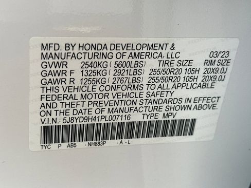 Used 2023 Acura MDX FWD w/ Technology Package image 42