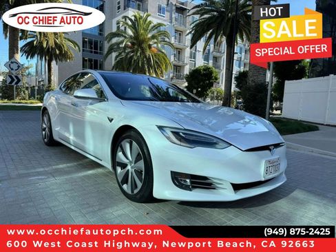 Used 2020 Tesla Model S Long Range Plus AWD/4WD image 1