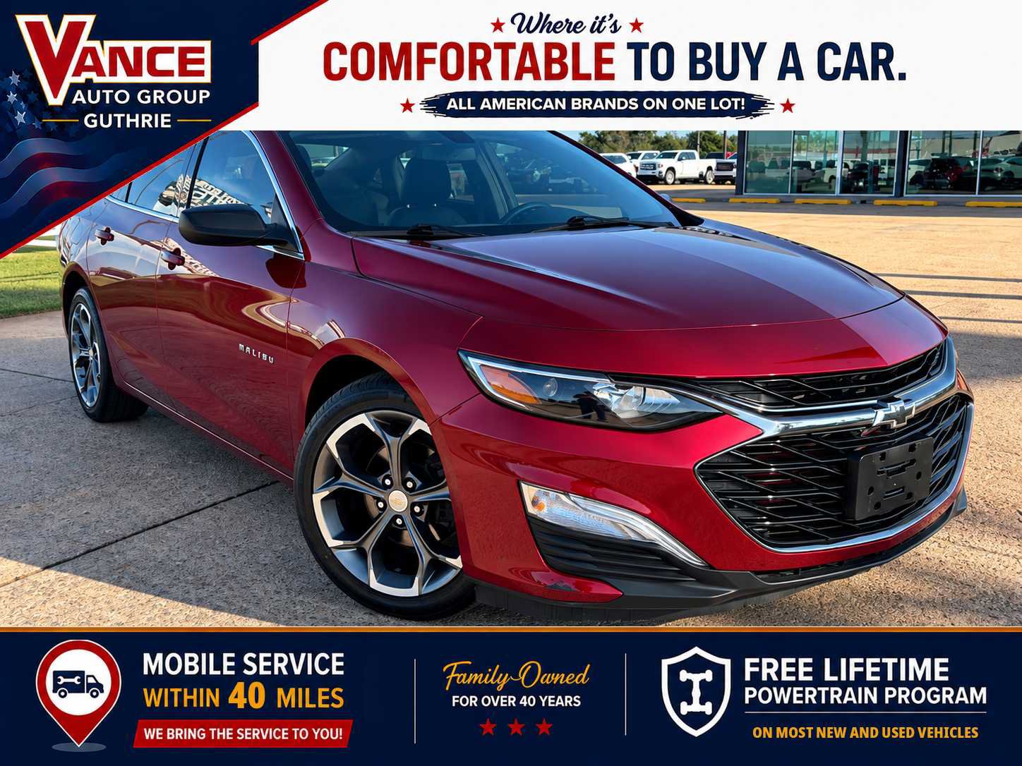 Used 2019 Chevrolet Malibu RS FWD image 1