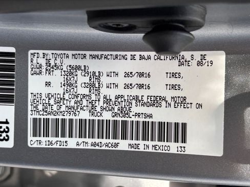 Used 2019 Toyota Tacoma TRD Off-Road AWD/4WD image 36
