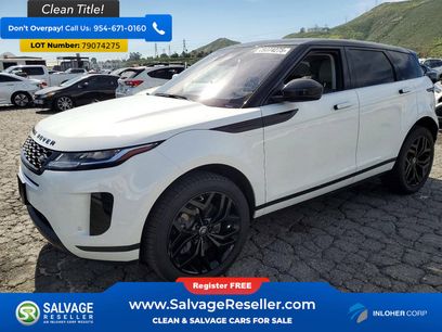 Used 2020 Land Rover Range Rover Evoque S