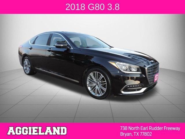 Used 2018 Genesis G80 3.8 w/ Option Group 02 RWD image 1