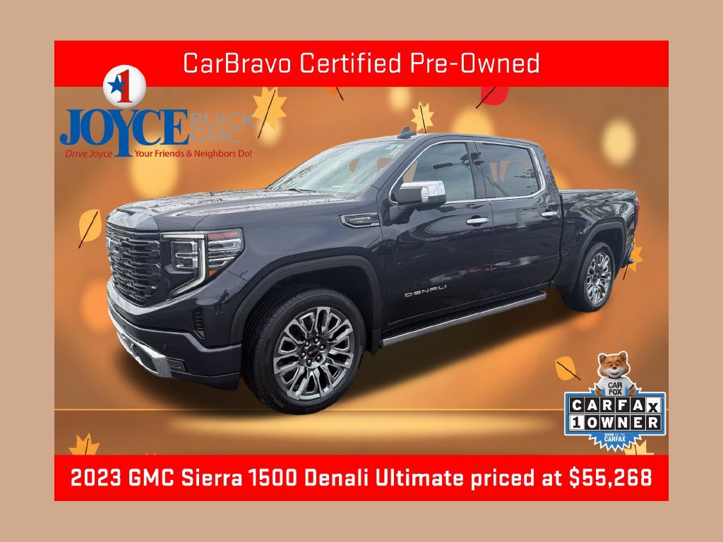Certified 2023 GMC Sierra 1500 Denali Ultimate AWD/4WD image 1