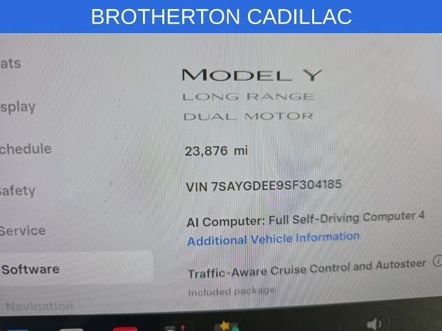 Used 2025 Tesla Model Y Long Range AWD/4WD image 14