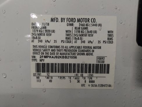 Used 2019 Ford Edge SEL w/ Equipment Group 201A image 33