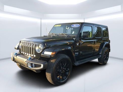 Used 2023 Jeep Wrangler Sahara 4xe w/ Cold Weather Group image 7