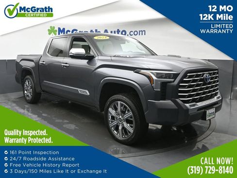 Used 2024 Toyota Tundra Capstone w/ Security Package (TMS) AWD/4WD image 1
