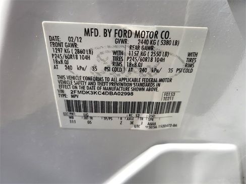 Used 2013 Ford Edge Limited w/ Driver Entry Pkg image 33