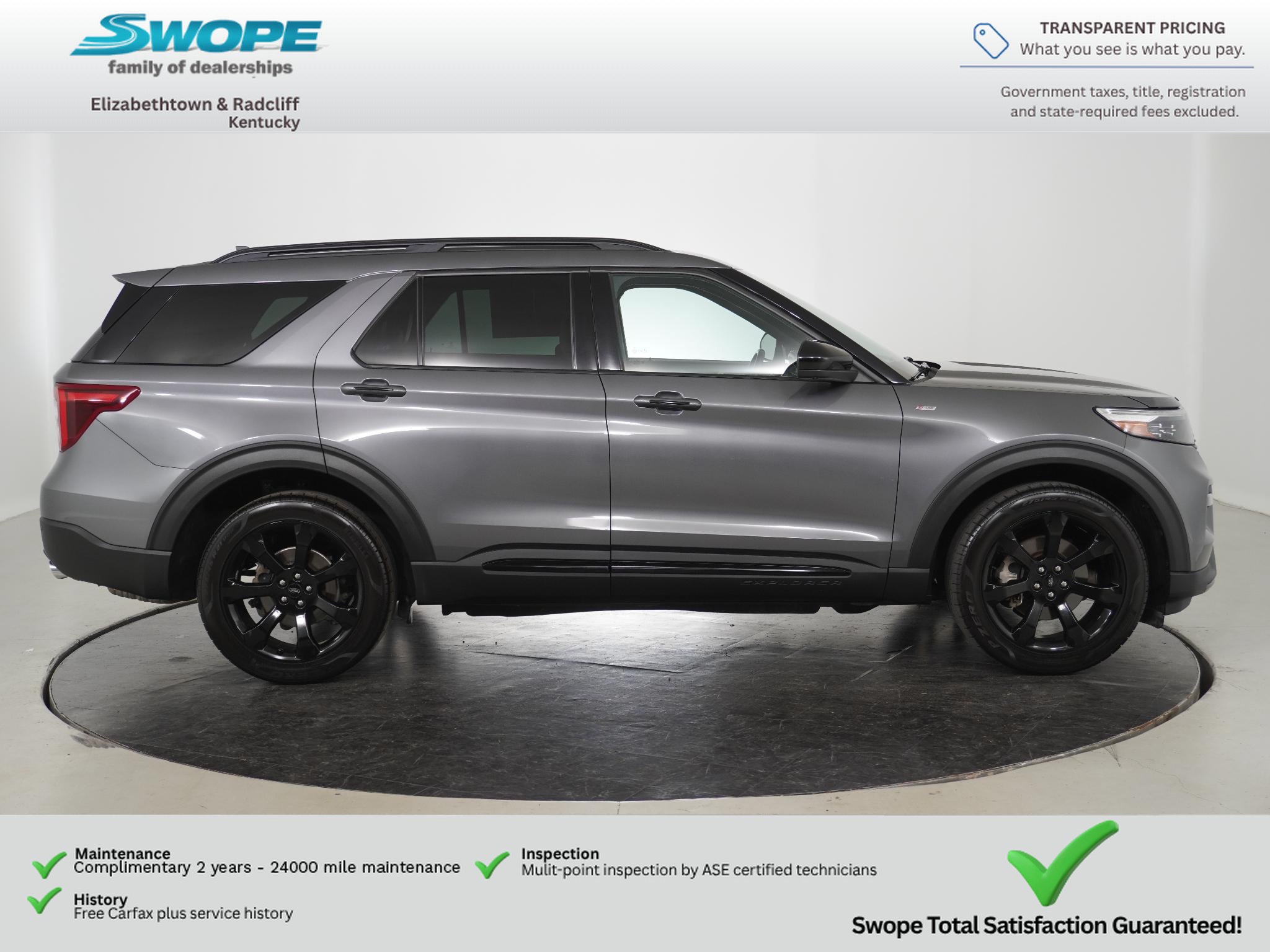 Used 2023 Ford Explorer ST-Line AWD/4WD image 2