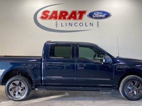 Used 2023 Ford F150 Lightning Lariat w/ Tow Technology Package AWD/4WD image 1