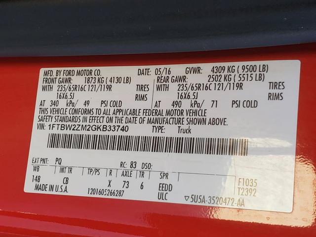 Used 2016 Ford Transit 350 148 Low Roof RWD image 26
