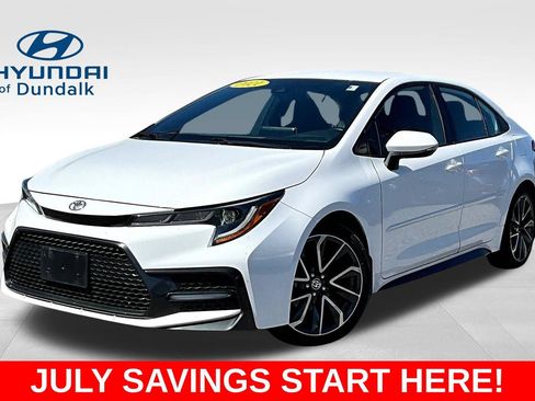 Used 2021 Toyota Corolla SE w/ Carpet Mat Package (TMS) FWD image 1