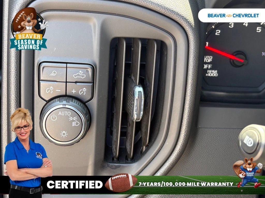 Used 2025 Chevrolet Silverado 1500 W/T w/ WT Safety Package RWD image 32