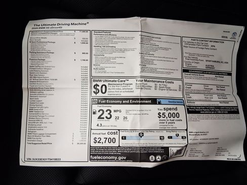 New 2026 BMW X6 xDrive40i w/ Premium Package AWD/4WD image 31