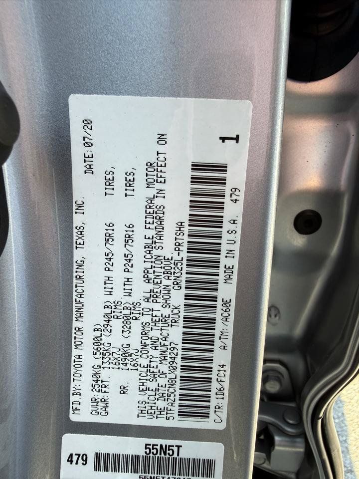 Used 2020 Toyota Tacoma SR5 RWD image 45