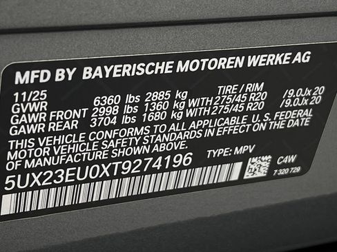 Certified 2026 BMW X5 xDrive40i w/ Premium Package AWD/4WD image 24
