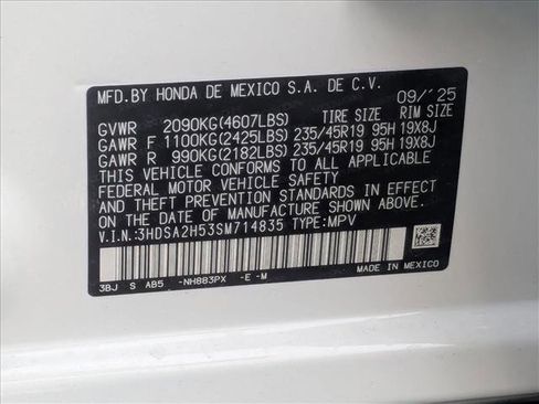 New 2025 Acura ADX A-Spec image 18