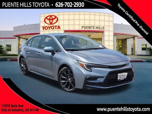 Certified 2025 Toyota Corolla XSE FWD image 1