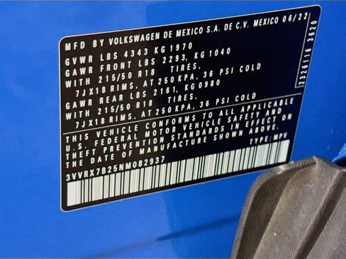 Used 2022 Volkswagen Taos SE FWD image 40