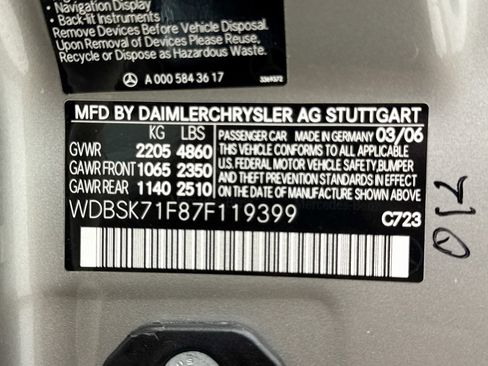 Used 2007 Mercedes-Benz SL 550 image 31