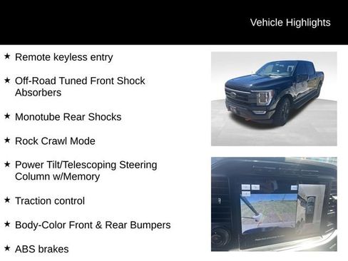 Used 2021 Ford F150 Lariat w/ Equipment Group 502A High image 14