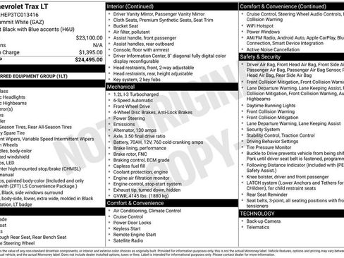 New 2026 Chevrolet Trax LT image 27