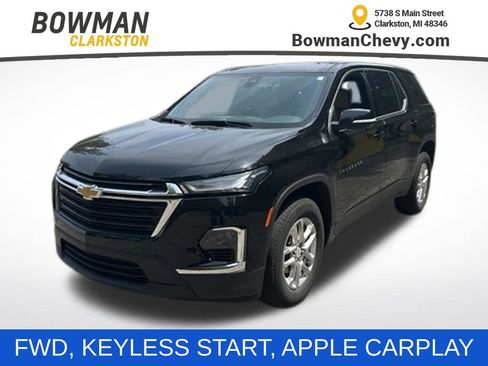 Used 2023 Chevrolet Traverse LS w/ Safety Package FWD image 1