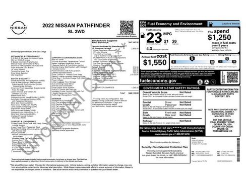 Used 2022 Nissan Pathfinder SL w/ SL Premium Package image 15