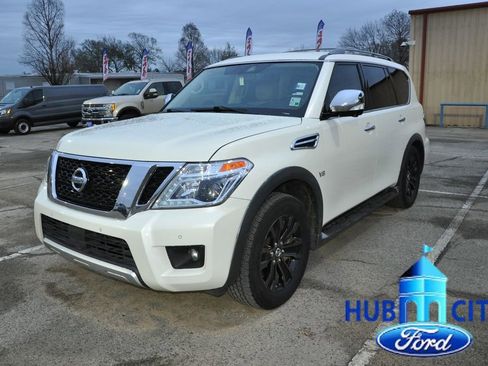 Used 2018 Nissan Armada Platinum w/ Captain Seat Package image 1