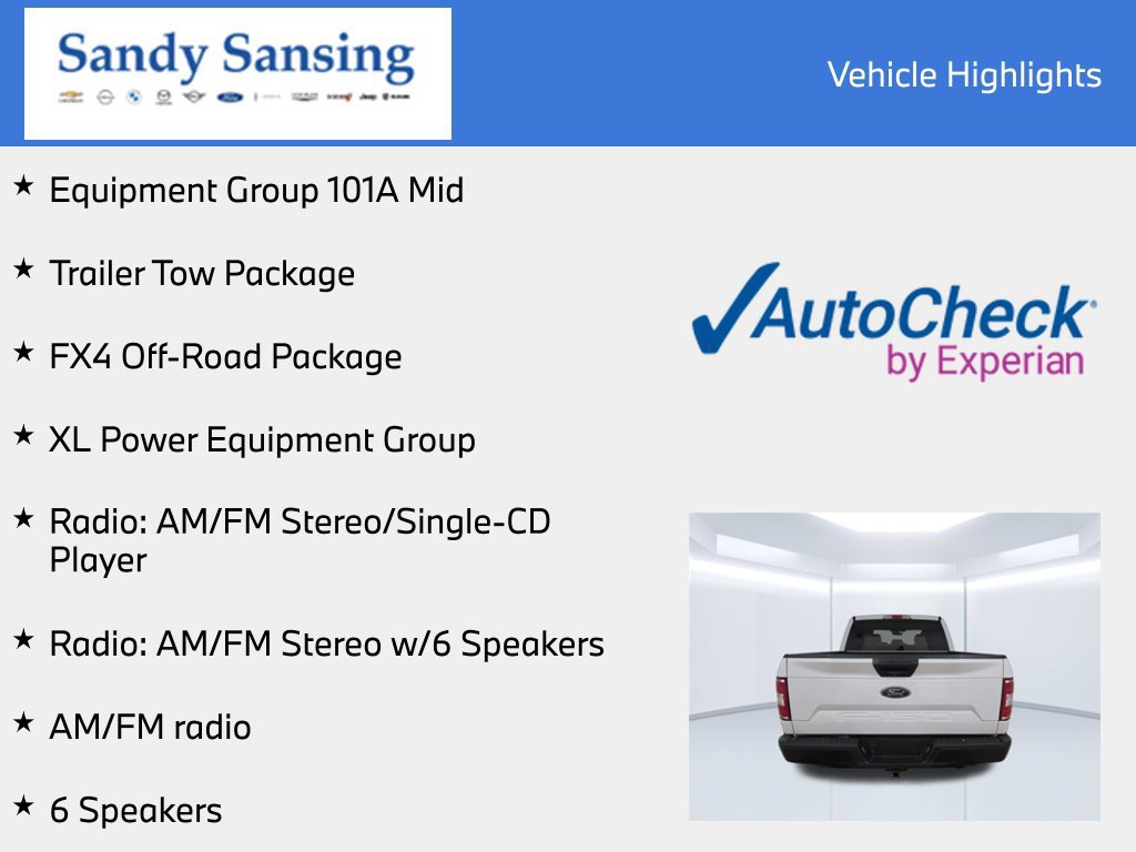 Used 2018 Ford F150 XL w/ Equipment Group 101A Mid AWD/4WD image 7