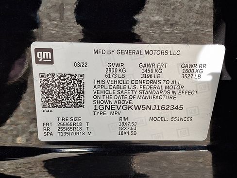 Used 2022 Chevrolet Traverse LT image 32