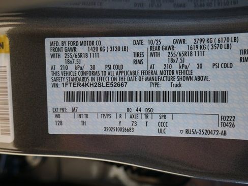 New 2025 Ford Ranger Lariat w/ FX4 Off-Road Package image 27