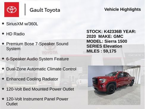 Used 2020 GMC Sierra 1500 Elevation w/ Elevation Value Package AWD/4WD image 6