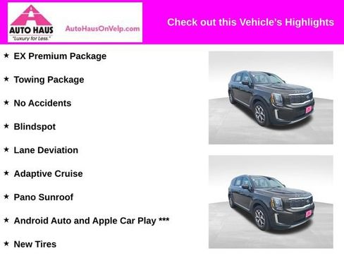 Used 2020 Kia Telluride EX w/ Towing Package AWD/4WD image 3