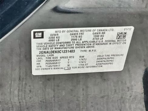 Used 2012 Chevrolet Equinox LT w/ Driver Convenience Package image 22