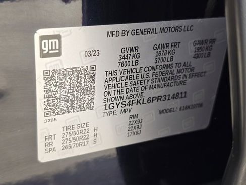 Used 2023 Cadillac Escalade Sport w/ LPO, ONYX Package image 39