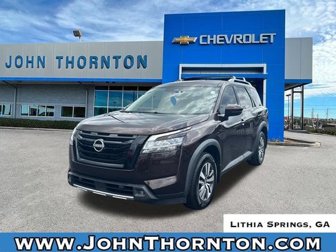 Used 2022 Nissan Pathfinder SL w/ SL Black Package FWD image 1