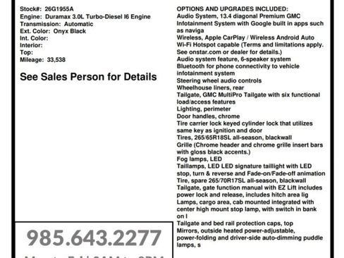 Used 2024 GMC Sierra 1500 SLT w/ SLT Premium Plus Package RWD image 25