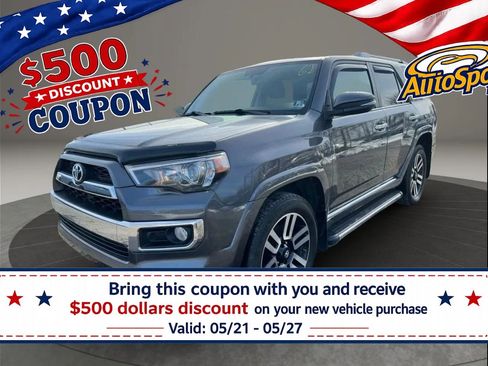 Used 2018 Toyota 4Runner Limited AWD/4WD image 1