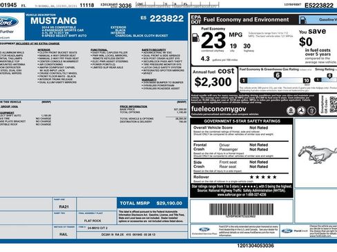 Used 2014 Ford Mustang Convertible image 15