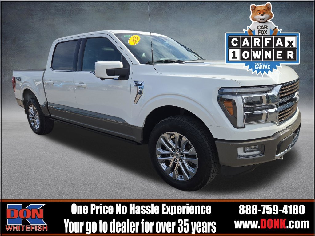 Used 2026 Ford F150 King Ranch w/ FX4 Off-Road Package AWD/4WD 360° Tour