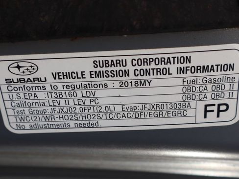 Used 2018 Subaru WRX Premium w/ Popular Package #1 AWD/4WD image 15