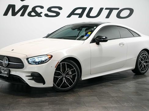 Used 2021 Mercedes-Benz E 450 4MATIC Coupe image 2