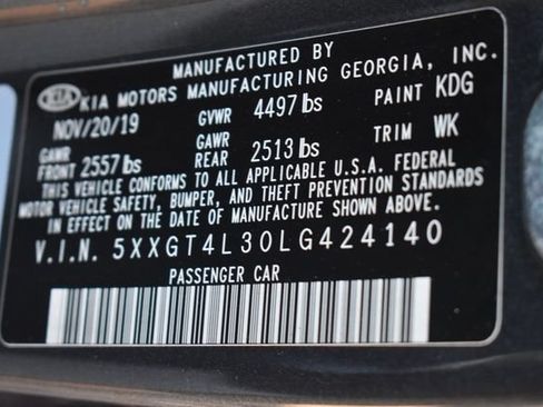 Used 2020 Kia Optima LX FWD image 31