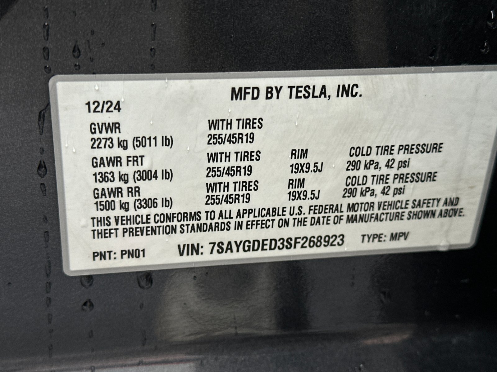 Used 2025 Tesla Model Y Long Range RWD image 28