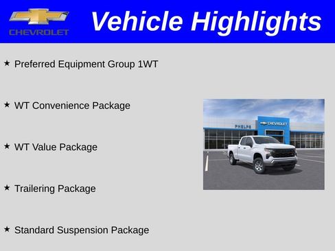 New 2026 Chevrolet Silverado 1500 W/T w/ WT Value Package RWD image 2